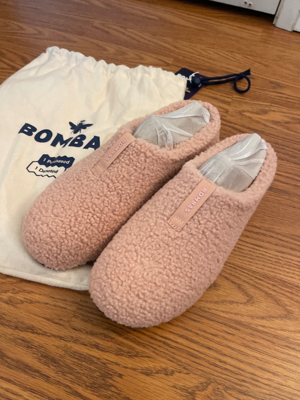 Bombas Sunday slippers size 8.5-9 pink